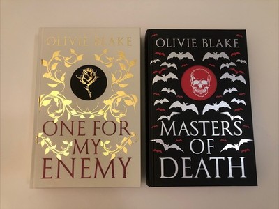 Illumicrate One For My Enemy Masters Of Death Olivie Blake Hardcover Set 1st