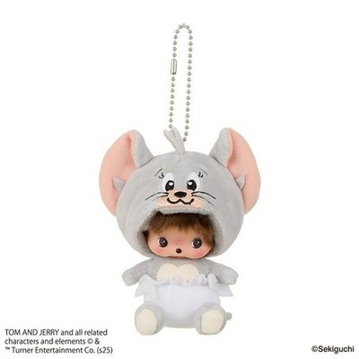 Monchhichi x Tom & Jerry Bebichhichi plush Keychain 3 types set