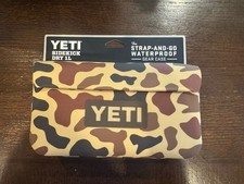 Yeti Wetlands Camo Sidekick Dry 1L Strap-And-Go Gear Case  Brand New 