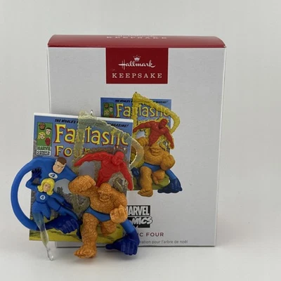 Hallmark Keepsake 2025 Fantastic Four Marvel Comic Ornament
