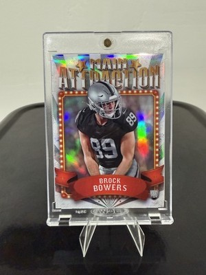 Brock Bowers Rookie CASE HIT Main Attraction 2024 Topps Finest #MA-5