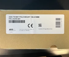 AXIS COMMUNICATIONS T91B57 POLE MOUNT 100-410MM P/N 01470-001 NEW OPEN BOX