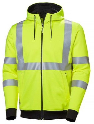 Helly Hansen Hoodie / Sweatshirt 79094 Addvis Zip Hoodie 360 Yellow