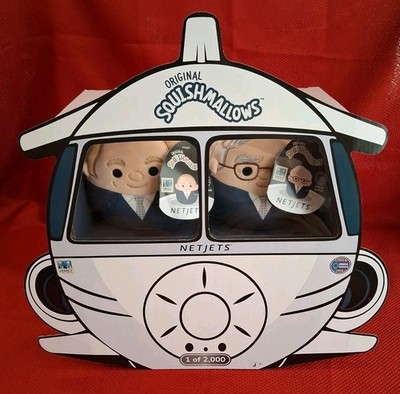 Berkshire Hathaway 2026 Limited Edition Squishmallow  NetJets 1 of only 2000