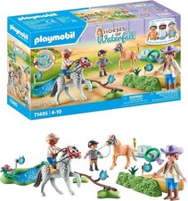 PLAYMOBIL Horses of Waterfall 71495 Ponyturnier spannende Wettk&auml;mpfe Zubeh&ouml;r 4+