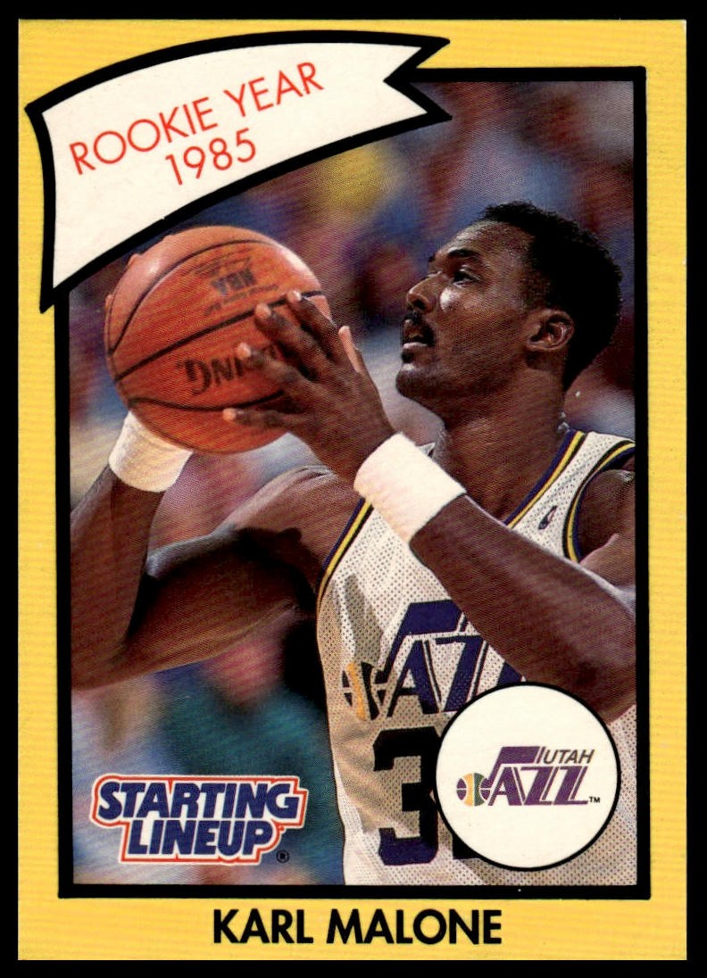 1990 Kenner Starting Lineup Cards #NNO Karl Malone