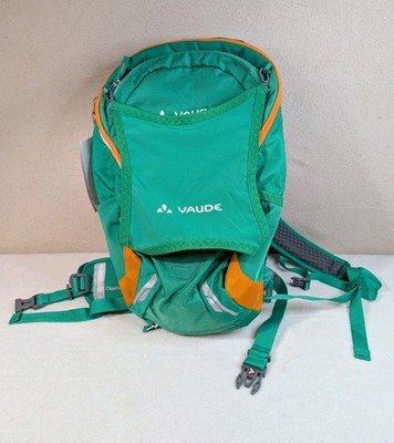 VAUDE Cluster 10+3 Bike Backpack Meadow/Sunset Green Orange NEW w/ Tags