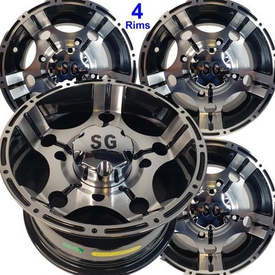 ATV RIM WHEEL some Kawasaki Mule Pro DX FX DXT FXT FXR MX with 12x7 4/156 [four]