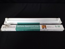 Image of 2 x T4 Batten Mount 12" Fluorescent Lamps 8W