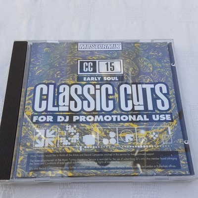 Mastermix Classic Cuts CC15 DJ Use only  CD. DJ promotional use. Early Soul