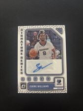 2023-24 Panini Donruss Optic - Signature Series Ziaire Williams #SS-ZWL (AU)