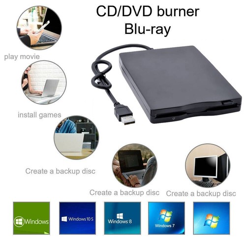 Lecteur Disquette Ordinateur Portable Lecteur Externe Disquette Ssd Portable Dur USB Driver - Photo 3/12
