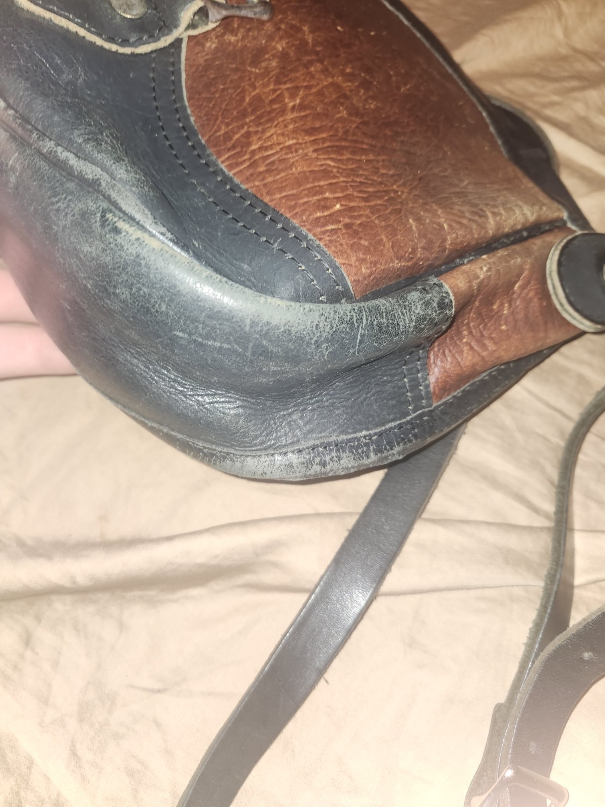 Duluth Pack Medium Shell Brown Bison Leather Purs… - image 8