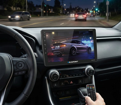 Blaupunkt CANCUN990 | 9'' Single Din Floating Screen Apple Android Car Head Unit