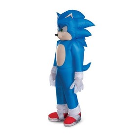 Sonic Movie 3 Sonic Inflatable Adult Costume | One Size Fits Most