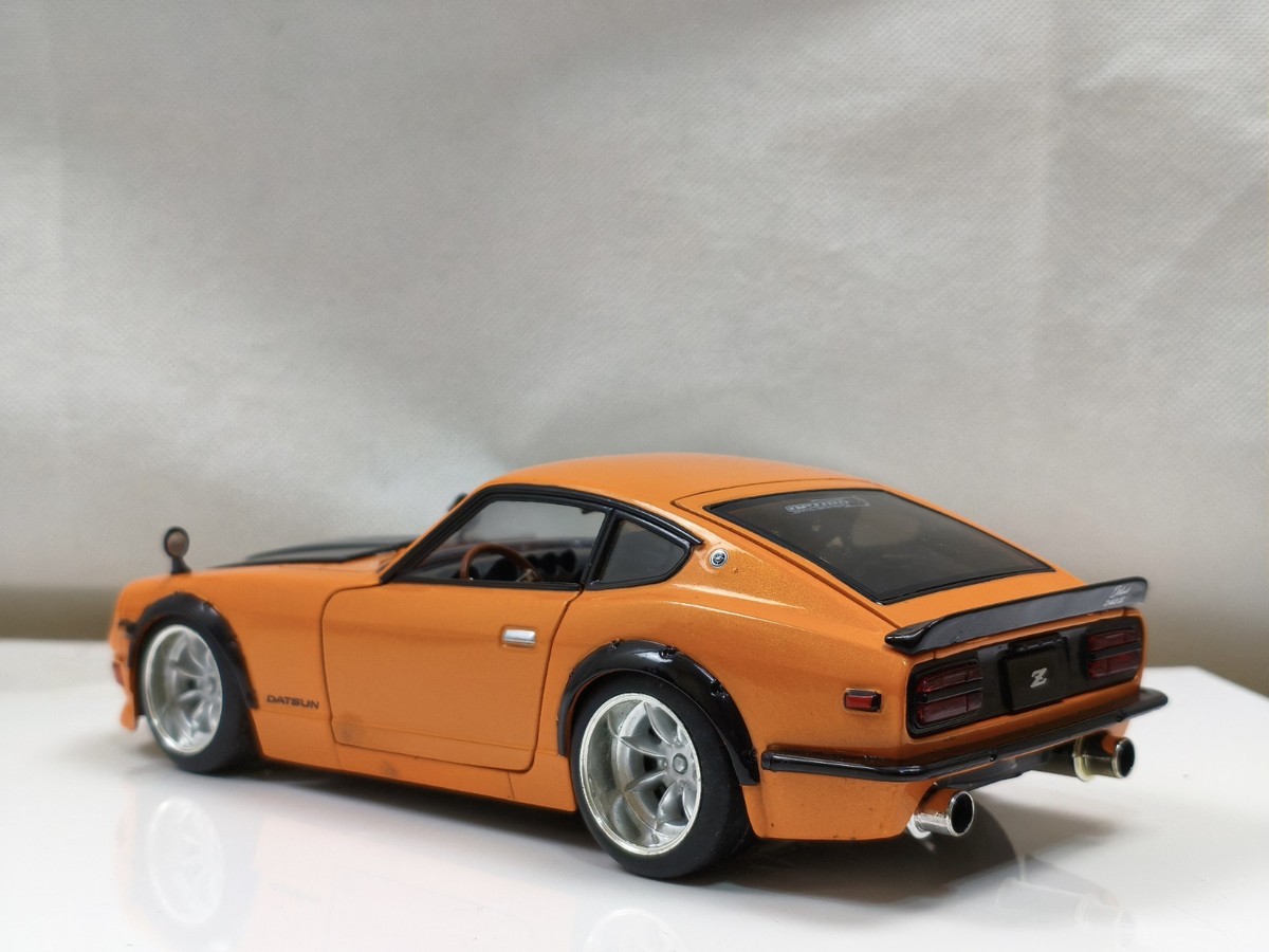 Jada 1/24 Datsun 240z Fairlady Classic Retro Jdm Sports Car Orange