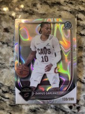 2025-26 DARIUS GARLAND Bowman Chrome Refractor /399 #BCV-92 Cleveland Cavaliers