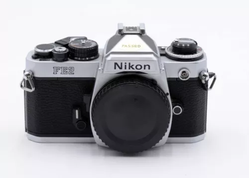 NIKON FE2 35mm FILM SLR CAMERA BODY