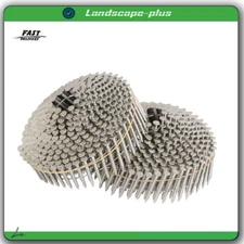 1-1/4” ×.09” Siding Nails Ring Shank Stainless Steel 15 Degree Wire Coil 1200Pcs