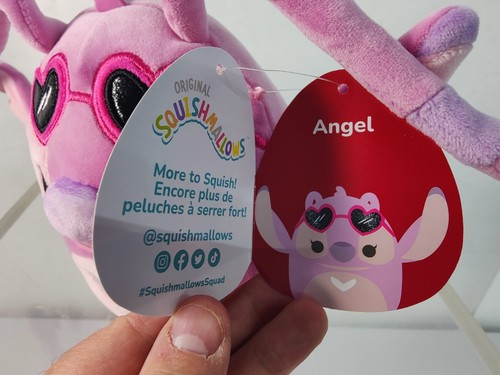 MALVAVISCOS ÁNGEL SAN VALENTÍN CORAZÓN GAFAS 6" PELUCHE NUEVO CON ETIQUETAS - Imagen 3 de 6