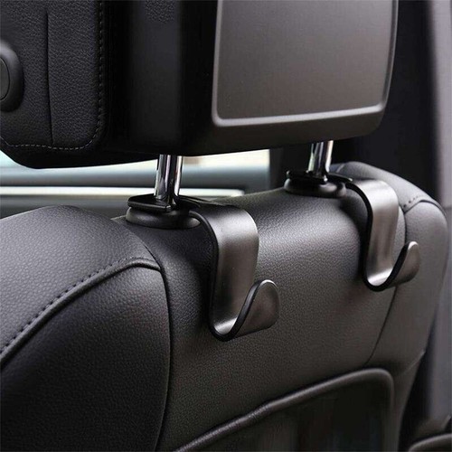 4 Packs Car Seat Front Back Headrest Hooks Truck for Coat Purse Bag Free Gift - Imagen 9 de 10