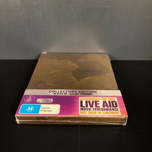 BOHEMIAN RHAPSODY (JB Hi-Fi EXCLUSIVE) STEELBOOK 4K ULTRA HD + BLU-RAY - Picture 5 of 21