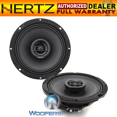 HERTZ SX 165 NEO 6.5'' SPL SHOW 2-WAY 200W PEI TWEETERS COAXIAL SPEAKERS NEW