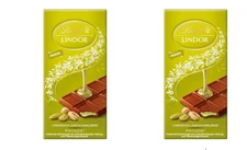 LINDT LINDOR Pistachio Milk Chocolate 2 x 100g  New from Germany