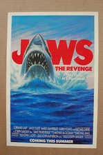 Jaws Revenge  Lobby Card Movie Poster Michael Caine