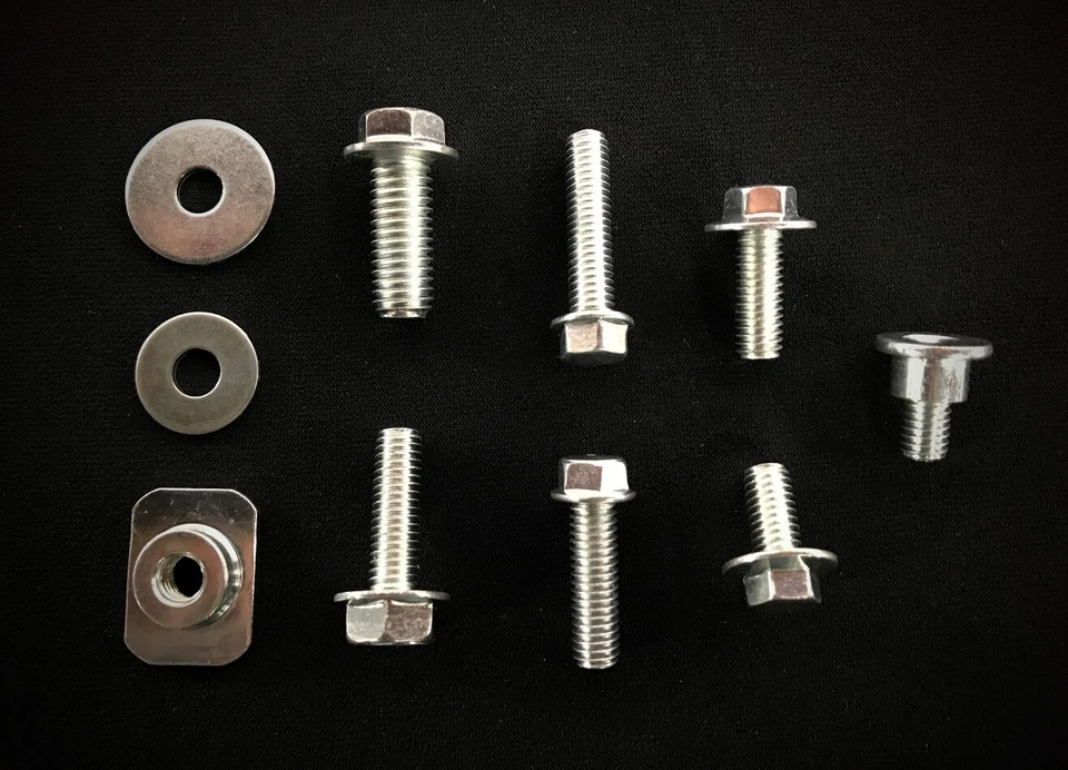 Kit de sujeción Yamaha TTR WR 125 200 225 230 250 62 piezas cuadro de motor guardabarros Foto 4 de 4