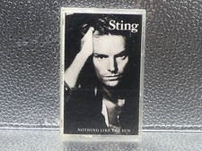 Sting ...Nothing Like The Sun Cassette Tape 1987 A M CS 6402