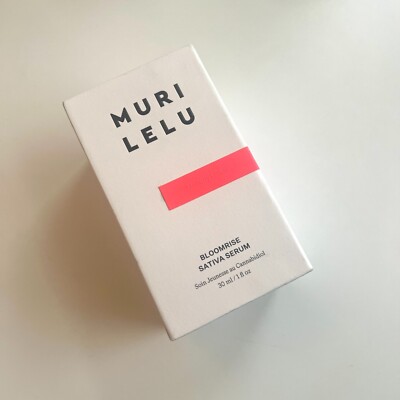 Muri Lelu Bloomrise Sativa Serum   Active Botanical, Potent Anti Aging 1 fl oz