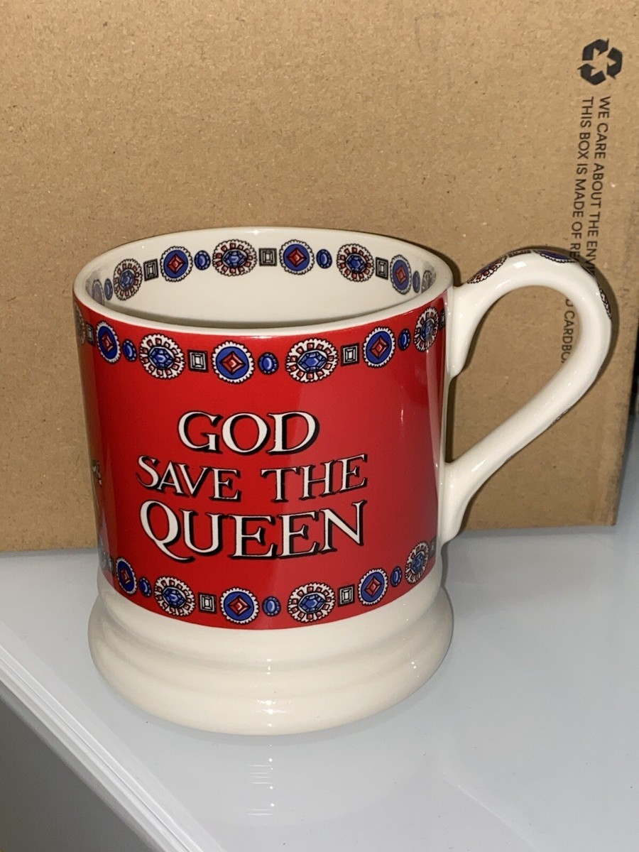 BRAND NEW Emma Bridgewater Queens Platinum Jubilee God Save The