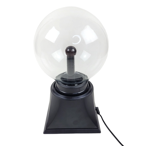 Plasma Ball Glass Globe Touch & Sound Motion Tesla Party Lamp Light 6" - Picture 2 of 4