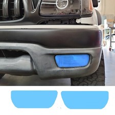 BLUE TINT overlays Right/Left Fog Lights Fogs HID LED (Fits 1995-2004 Tacoma)