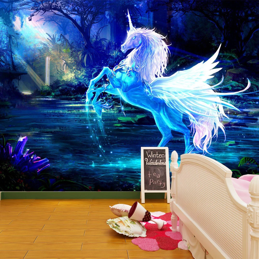 Unicorn wallpaper 3d deals