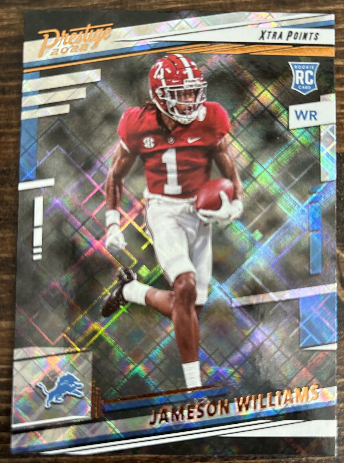 2022 Panini Prestige - Rookies Xtra Points Diamond #307 Jameson Williams (RC)