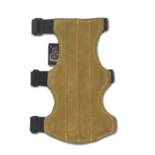 RECURVE/LONGBOW SHOOTING SUEDE LEATHER FOREARM BRACER/ARM GUARD/ARM PROTECTOR
