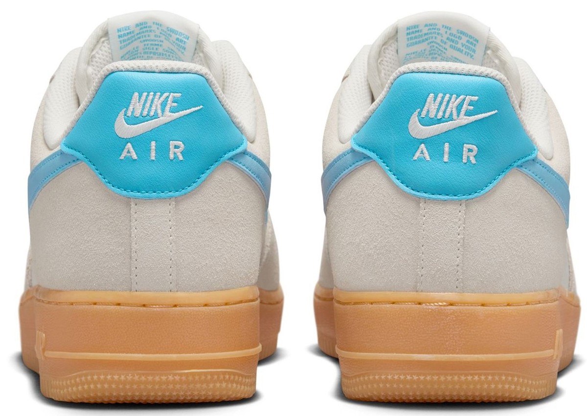 Men's Nike Air Force 1 '07 LV8 Phantom/Baltic Blu-Gum Yllw
