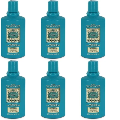 4711 Original Eau de Cologne Shower Gel 200ml - Pack Of 6