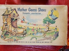 New/Old Stock 1954 Mother Goose Children's Shoes in Original Box