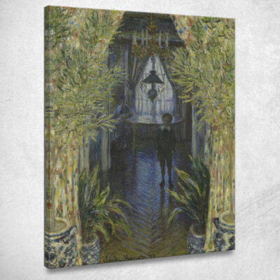 Eine Ecke der Wohnung Claude Monet, mnt185 Leinwandbild
