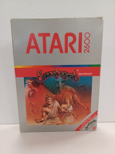 SWORDQUEST EARTHWORLD for ATARI 2600 CARTRIDGE in BOX 1982 - Picture 4 of 7