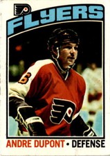 1976-77 Topps #131 Andre Dupont Philadelphia Flyers
