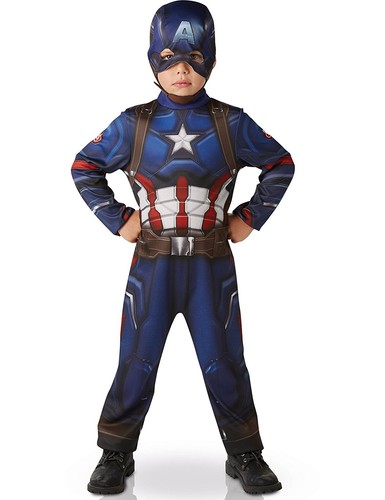 Costume Carnevale Capitan Costume Capitan America Bambino Vestito