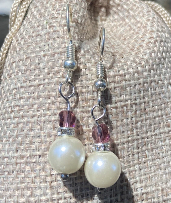 Pearl earrings hypoallergenic outlet