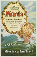 Miranda (1948) Comedy Glynis Johns DVD Public domain film (Disc Only)
