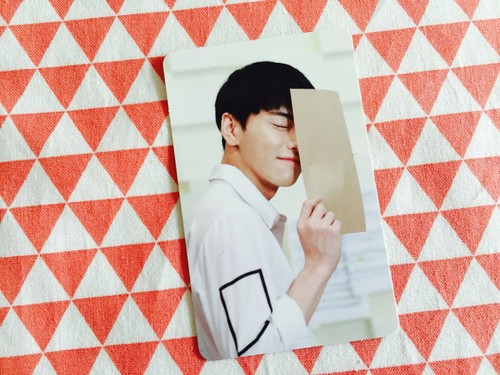 Tarjeta fotográfica Kim Sang Kyun Diva SBS Drama Ost primera prensada artículo limitado JBJ - Imagen 2 de 5