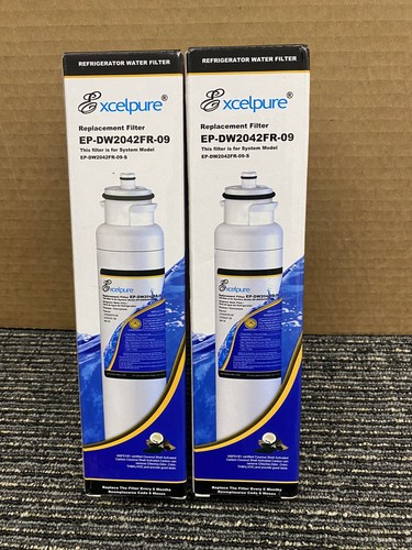 Lot of 2 Excelpure EP-DW2042FR-09 Replacement Filter for Daewoo