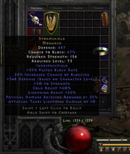 Stormshield Monarch / Diablo 2 Resurrected / PC / Non-Ladder Softcore